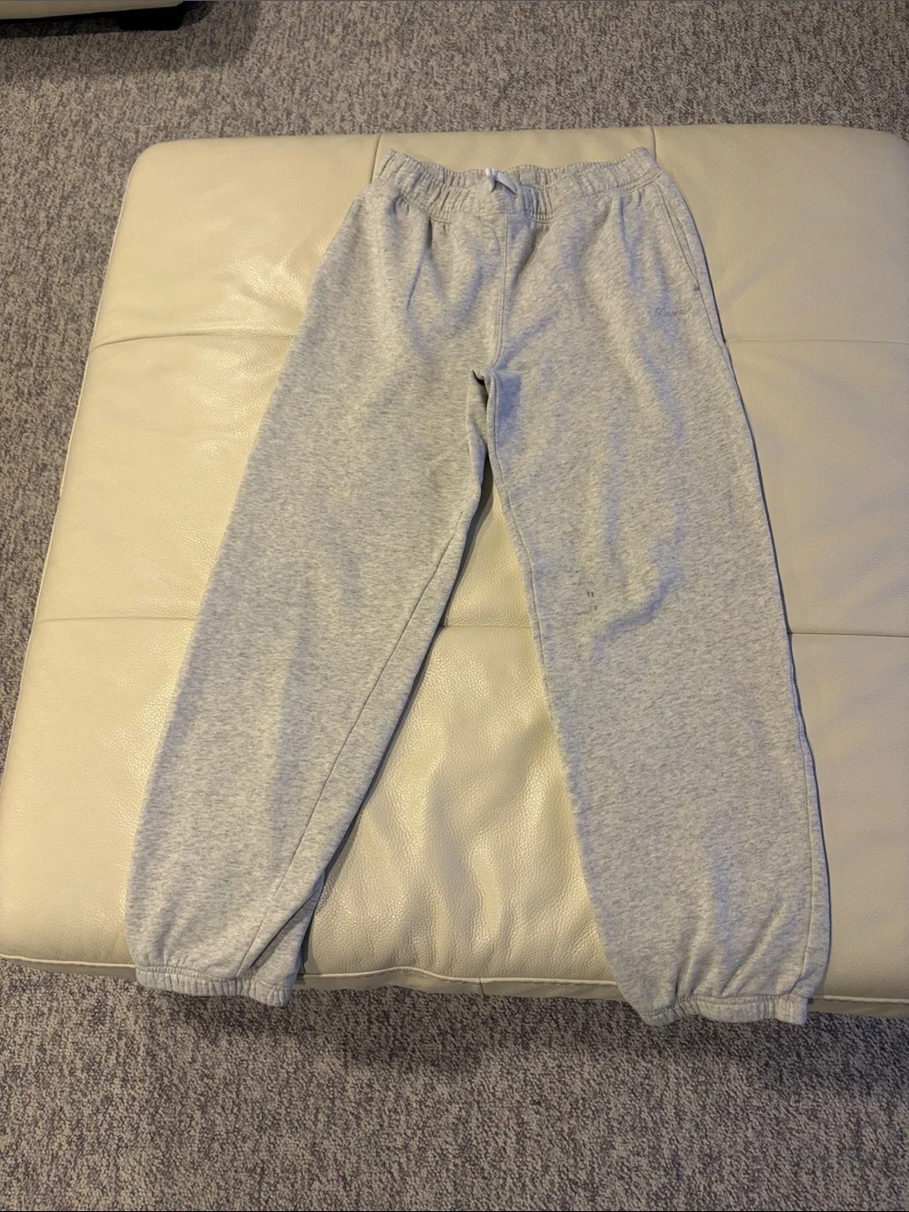 abercrombie kids Light Gray Sweatpants Joggers